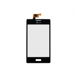 LG Optimus L5 Touchscreen / Digitizer combinatie Zwart