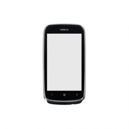 Nokia Lumia 610 Touchscreen / Digitizer combinatie Wit
