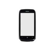 Nokia Lumia 610 Touchscreen / Digitizer combinatie Zwart
