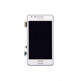 Samsung Galaxy S2 i9100 Compleet Touchscreen met LCD Display assembly Wit