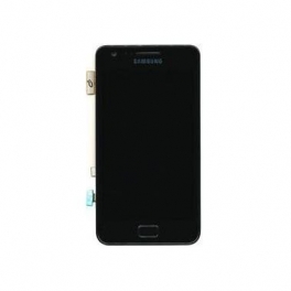 Samsung Galaxy S2 i9100 Compleet Touchscreen met LCD Display assembly Zwart