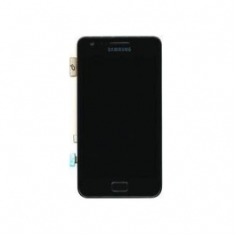 Samsung Galaxy S2 i9100 Compleet Touchscreen met LCD Display assembly Zwart Samsung Galaxy S2 i9100 Compleet Touchscreen met LCD Display assembly Zwart