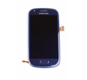 Samsung Galaxy S3 Mini i8190 Compleet Touchscreen met LCD Display assembly Blauw