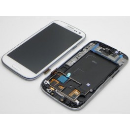 Samsung Galaxy S3 i9300 Compleet Touchscreen met LCD Display assembly Wit