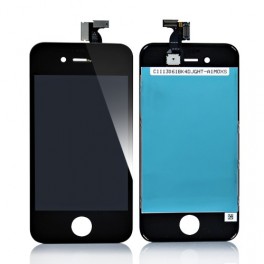 Apple iPhone 4S Compleet Touchscreen met LCD Display assembly Zwart Apple iPhone 4S Compleet Touchscreen met LCD Display assembly Zwart