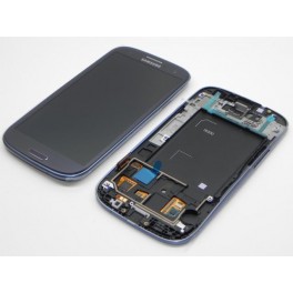 Samsung Galaxy S3 i9300 Compleet Touchscreen met LCD Display assembly Blauw Samsung Galaxy S3 i9300 Compleet Touchscreen met LCD Display assembly Blauw