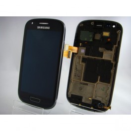 Samsung Galaxy S3 Mini i8190 Compleet Touchscreen met LCD Display assembly Zwart