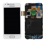 Samsung Galaxy S Advance i9070 Frontcover en Display Unit Wit