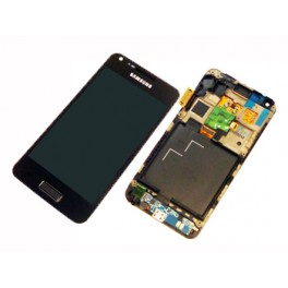 Samsung Galaxy S Advance i9070 Frontcover en Display Unit Zwart Samsung Galaxy S Advance i9070 Frontcover en Display Unit Zwart
