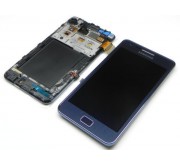 Samsung Galaxy S2 Plus i9105 Compleet Touchscreen met LCD Display assembly Blauw