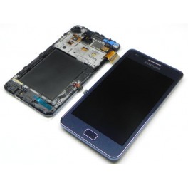 Samsung Galaxy S2 Plus i9105 Compleet Touchscreen met LCD Display assembly Blauw Samsung Galaxy S2 Plus i9105 Compleet Touchscreen met LCD Display assembly Blauw