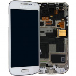 Samsung Galaxy S4 Mini i9195 Compleet Touchscreen met LCD Display assembly Wit
