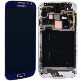 Samsung Galaxy S4 i9505 Compleet Touchscreen met LCD Display assembly Blauw