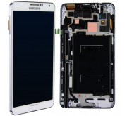 Samsung Galaxy Note 3 N9005 Compleet Touchscreen met LCD Display assembly Wit