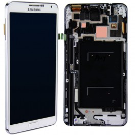 Samsung Galaxy Note 3 N9005 Compleet Touchscreen met LCD Display assembly Wit