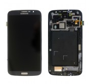 Samsung Galaxy Mega 6.3 i9205 / i9200 Compleete Frontcover + Touchscreen + LCD Zwart
