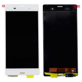 Sony Xperia Z3 Compleet Touchscreen met LCD Display assembly Wit Sony Xperia Z3 Compleet Touchscreen met LCD Display assembly Wit