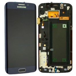 Samsung S6 Edge Compleet Touchscreen met LCD Display assembly Zwart