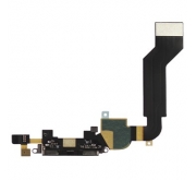 Apple iPhone 4S Doc Connector Zwart met Flex Kabel