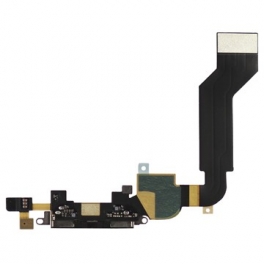 Apple iPhone 4S Doc Connector Zwart met Flex Kabel